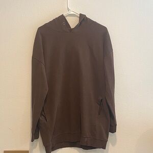 Zenana Outfitters Brown Hoodie Jacket